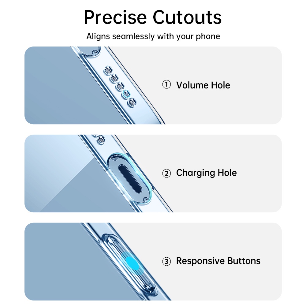 Ốp điện thoại ESR trong suốt bảo vệ toàn diện máy ảnh thời trang cho iPhone 13/13 Pro Max | BigBuy360 - bigbuy360.vn