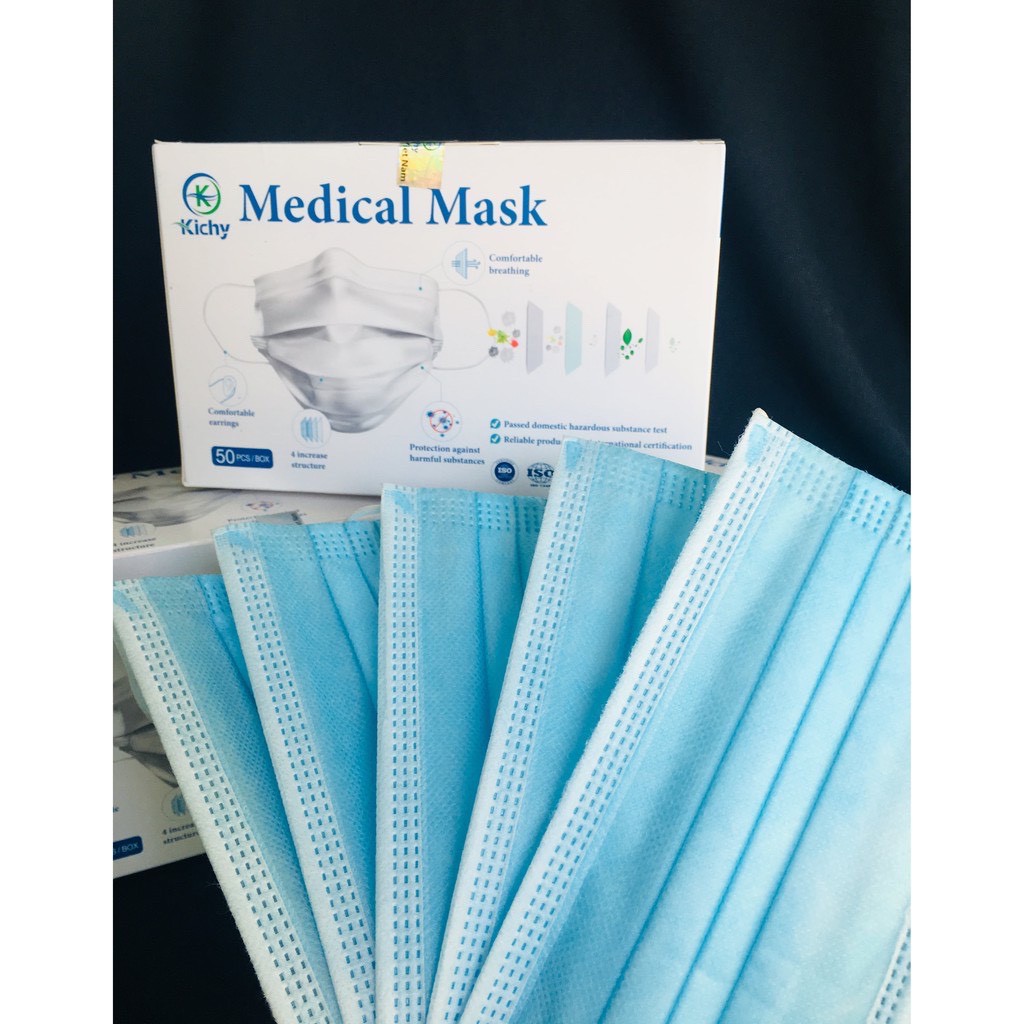 Khẩu Trang Y Tế 4 Lớp Medical Mask- Hàng Chính Hãng SYNO SHOP