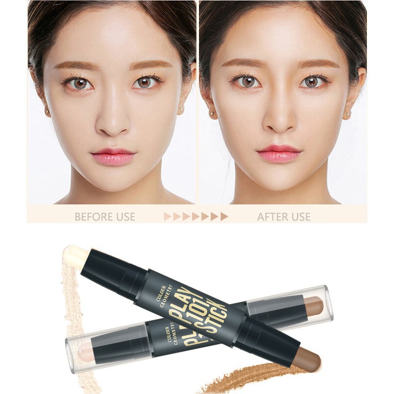 [Hàng mới về] Thỏi kem tạo khối và bắt sáng 2 trong 1 trang điểm nhanh gọn tiện ích | BigBuy360 - bigbuy360.vn