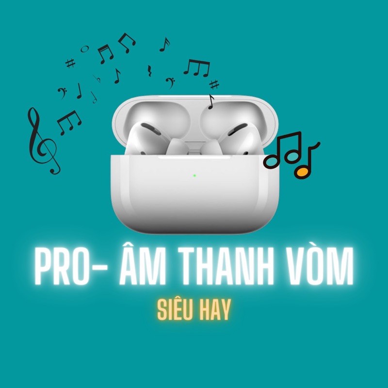 [Mã ELMS5 giảm 7% đơn 300K] Tai nghe bluetooth Pro 1:1 âm thanh vòm