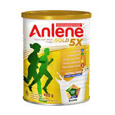 Sữa bột Anlene Gold 5X hương vani lon 800g.