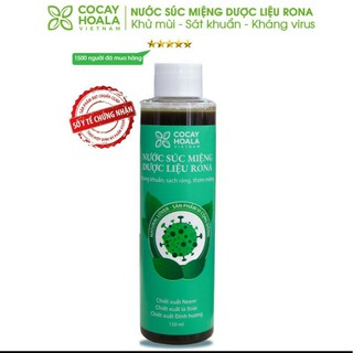 Nước súc miệng dược liệu rona