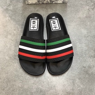 Dép nam adidas , Dép nam adidas quai ngang kẻ sọc cực chất - mẫu 2021