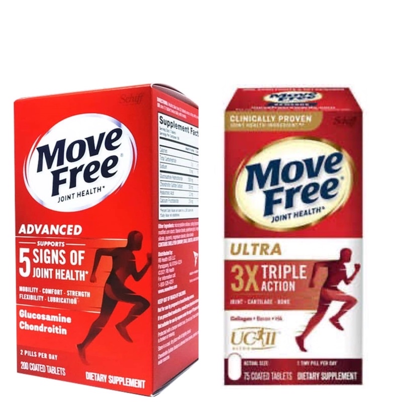 Date/2026 Viên Uống Schiff Move Free Ultra 3x Triple Action Hộp 75 Viên