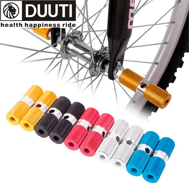 DUUTI Bicycle Bazooka Foot Column Solid Bicycle Pedal Solid Foot Bazooka