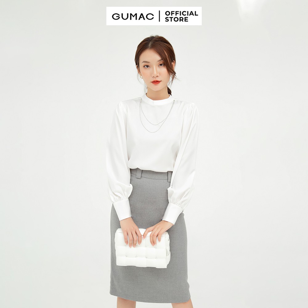 [Mã WABR2711 giảm 10% đơn 250K] Chân váy nữ suông cơ bản GUMAC công sở thanh lịch VB5127 | BigBuy360 - bigbuy360.vn