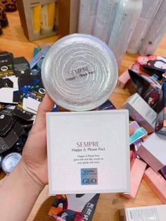 Phấn phủ nén GEO bạc SIMPRE