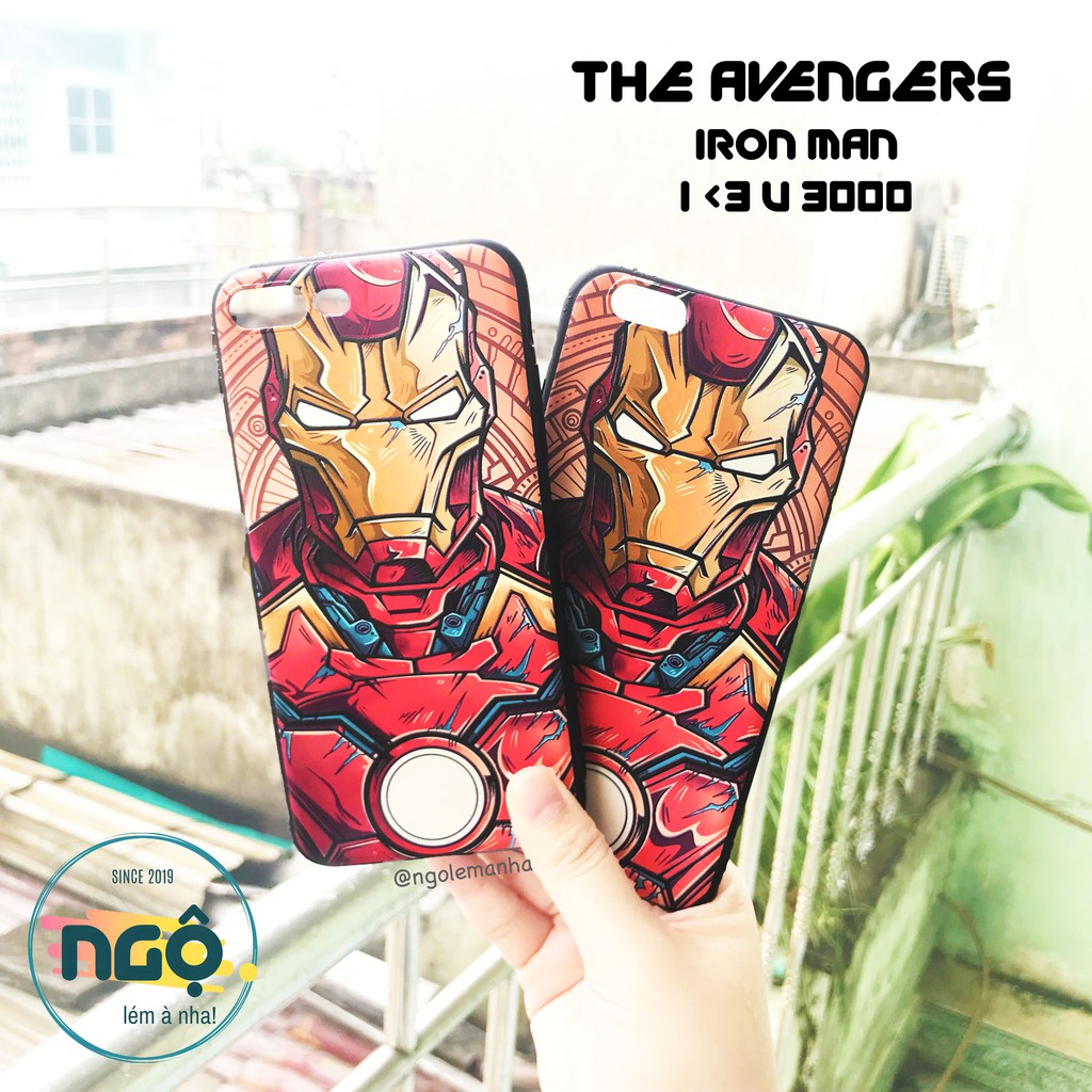 [Clip Thật] Ốp Avengers Ironman/ Thor/ Captain siêu Trất's