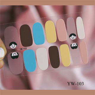 Miếng dán móng tay - Nail Wraps (14 miếng dán khô)
