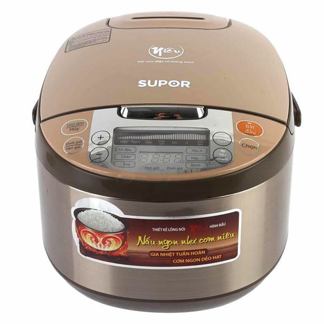 Nồi Cơm Supor CFXB50FC33VN-75 Lòng Nồi Niêu 1.8L - (tặng kèm vỉ hấp)