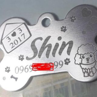 Combo 10 thẻ tên thú cưng
