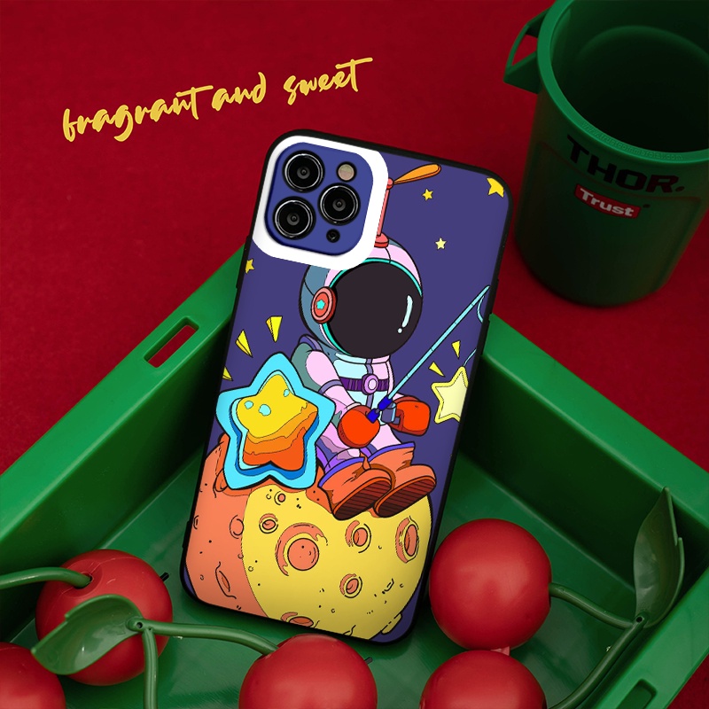 Ốp 11 pro max Phi hành gia - Astronaut đáng yêu cho iphone7 Plus/8Plus/XR/XS Max/11/X/12/12 Pro Max/pro/13 promax