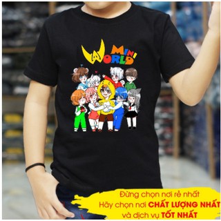 🔥Siêu Rẻ🔥Áo Hero Team Mini World màu đen đẹp siêu ngầu giá rẻ nhất tặng bịt mặt