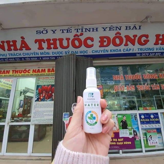 XỊT KHÁNG KHUẨN CHỐNG DỊCH