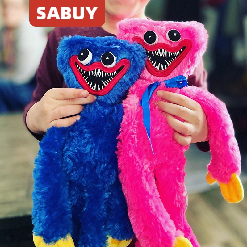 SABUY 40 cm Poppy Playtime Đồ chơi sang trọng Ôm ấp Huggy Wuggy Nhân vật hoạt hình dễ thương Búp bê cho trẻ em Trẻ em