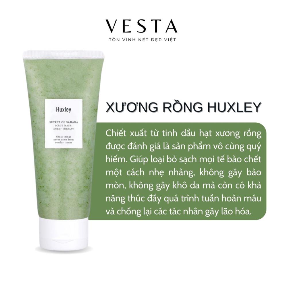 Huxley - Tẩy Tế Bào Chết Huxley  Mặt Xương Rồng - Mặt Nạ Tẩy Da Chết Secret Of Sahara Scrub Mask Hàn Quốc 120gr