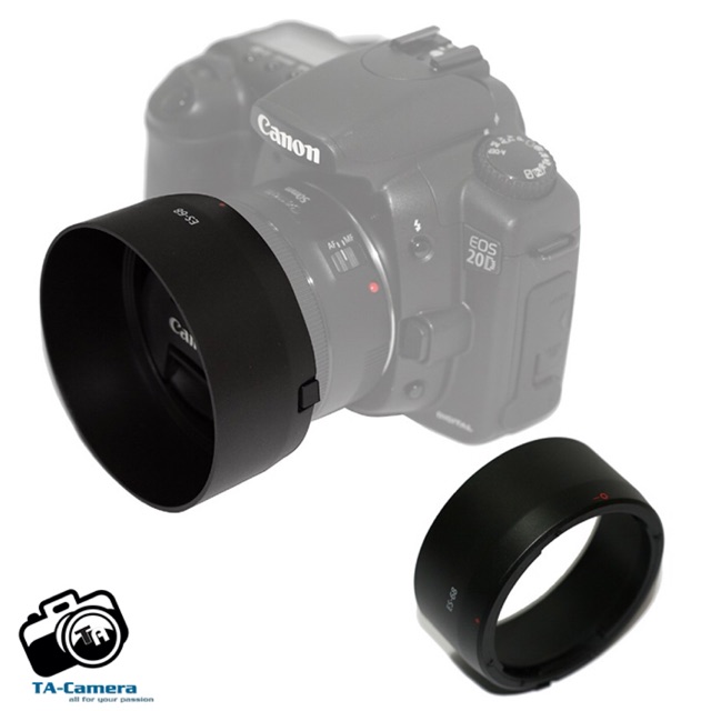 Lens hood Canon ES-68 cho lens 50 1.8 STM