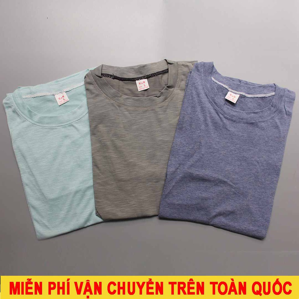 Áo Thun Cotton Nam Trơn - Bình Dân | BigBuy360 - bigbuy360.vn