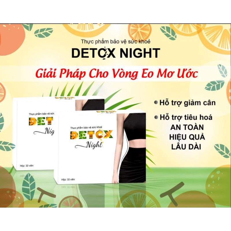 Detox giảm bụng mỡ