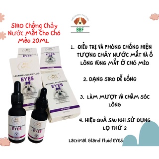 Siro chống chảy nước mắt cho chó mèo