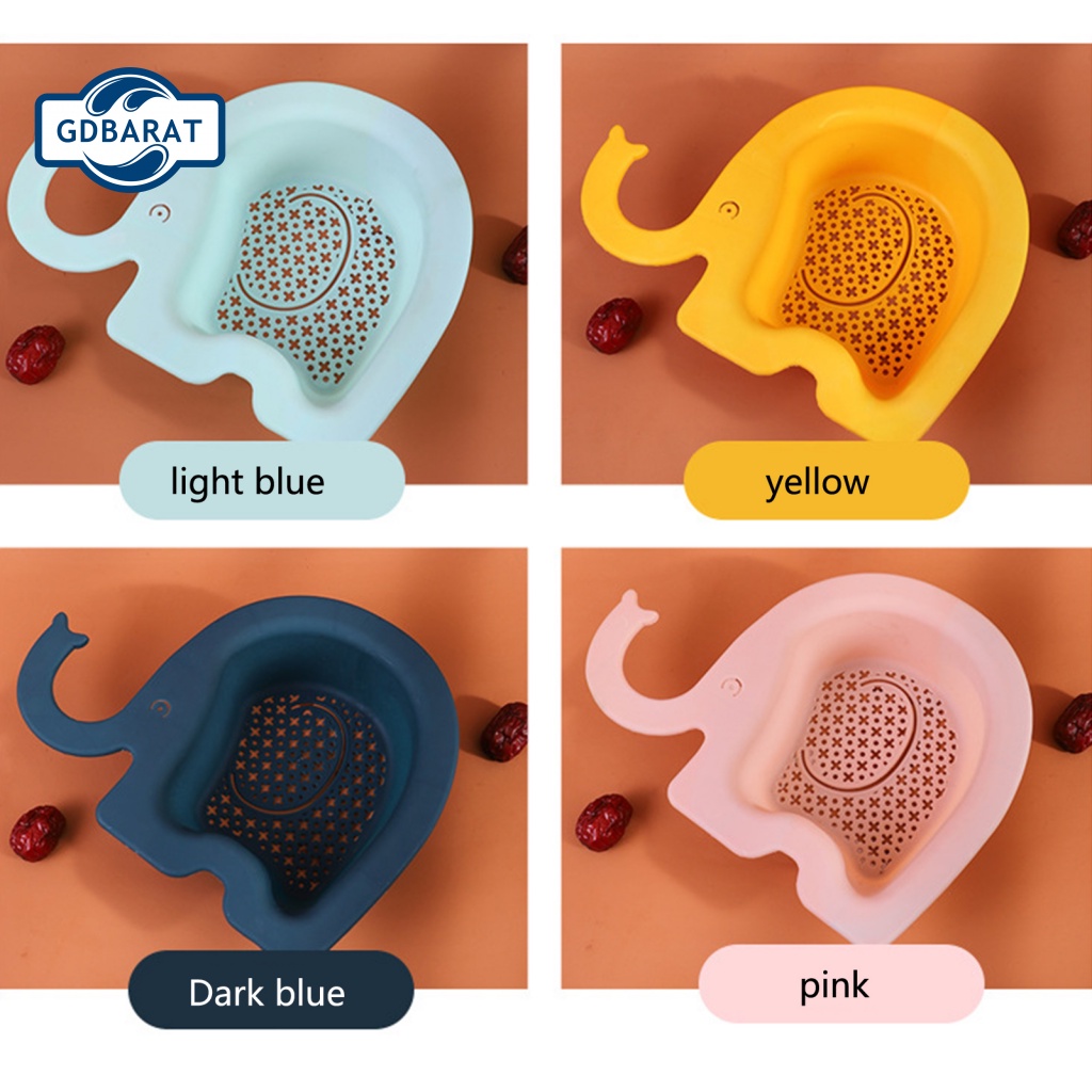 Rổ Rửa Trái Cây Rau Củ Quả Hình Voi An Toàn