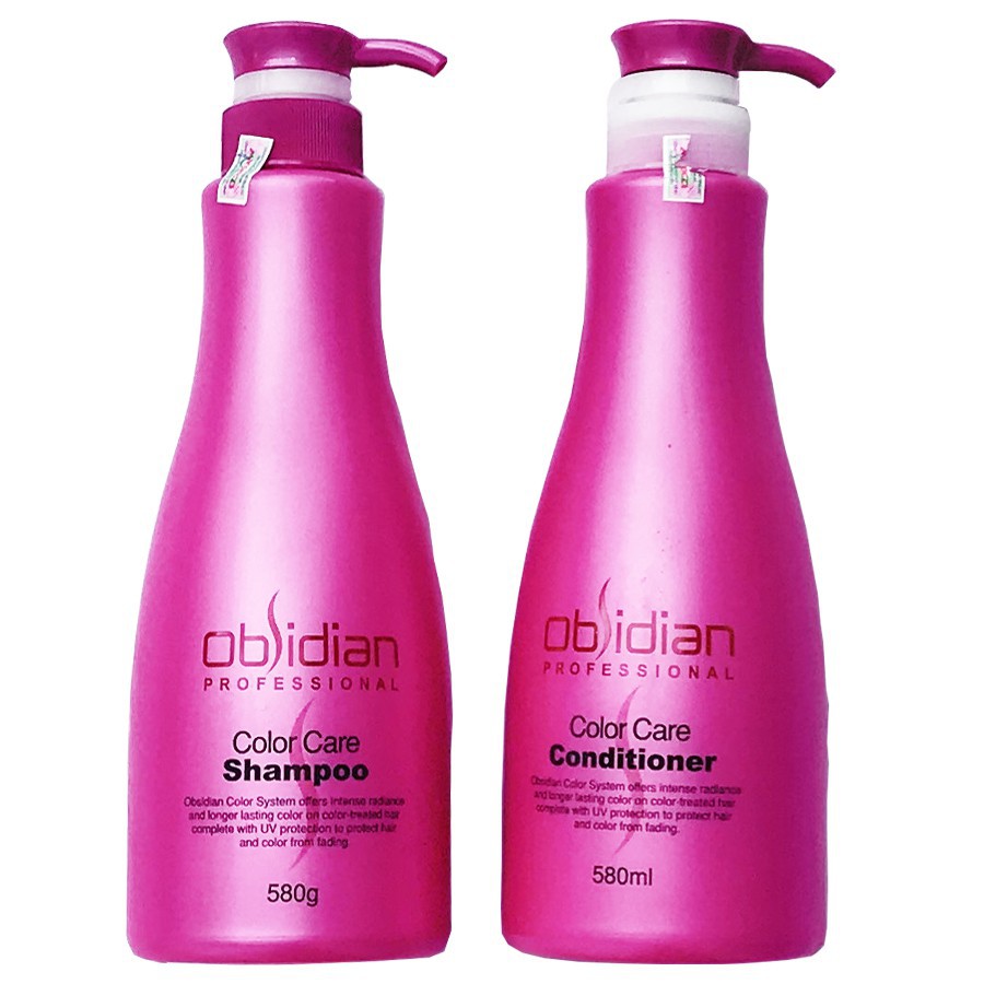 Cặp dầu gội xả OBSIDIAN dành riêng cho TÓC NHUỘM giúp màu tóc giữ lâu và không bị phai màu sau khi nhuộm