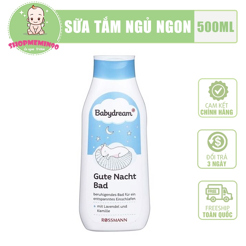 Sữa tắm babydream giúp bé ngủ ngon