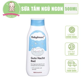 Sữa tắm babydream giúp bé ngủ ngon