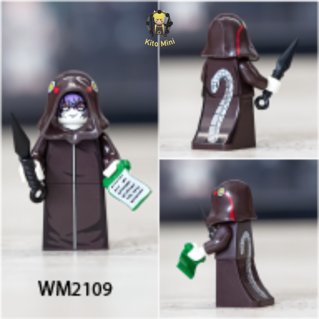 Minifigures Lắp Ráp Mô Hình Nhân Vật Hoạt Hình Truyện Tranh Naruto Hokage WM6108 Mẫu Mới Bán Lẻ