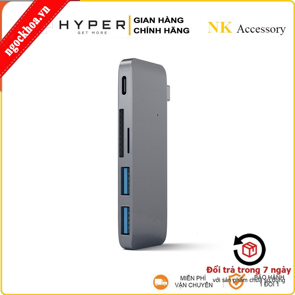 Cổng chuyển HyperDrive 5-in-1 USB-C Hub cho Macbook - GN21B -  Hàng Chính Hãng0