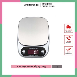 Cân điện tử nhà bếp 0.1g - 5kg độ chính xác cao - Cân tiểu ly điện tử nhà bếp - Hàng chính hãng