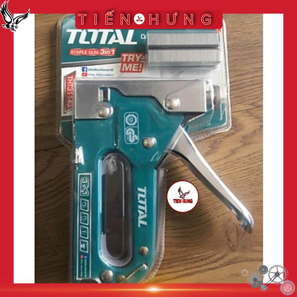Kìm bấm ghim đa năng 3 trong 1 Total THT31143