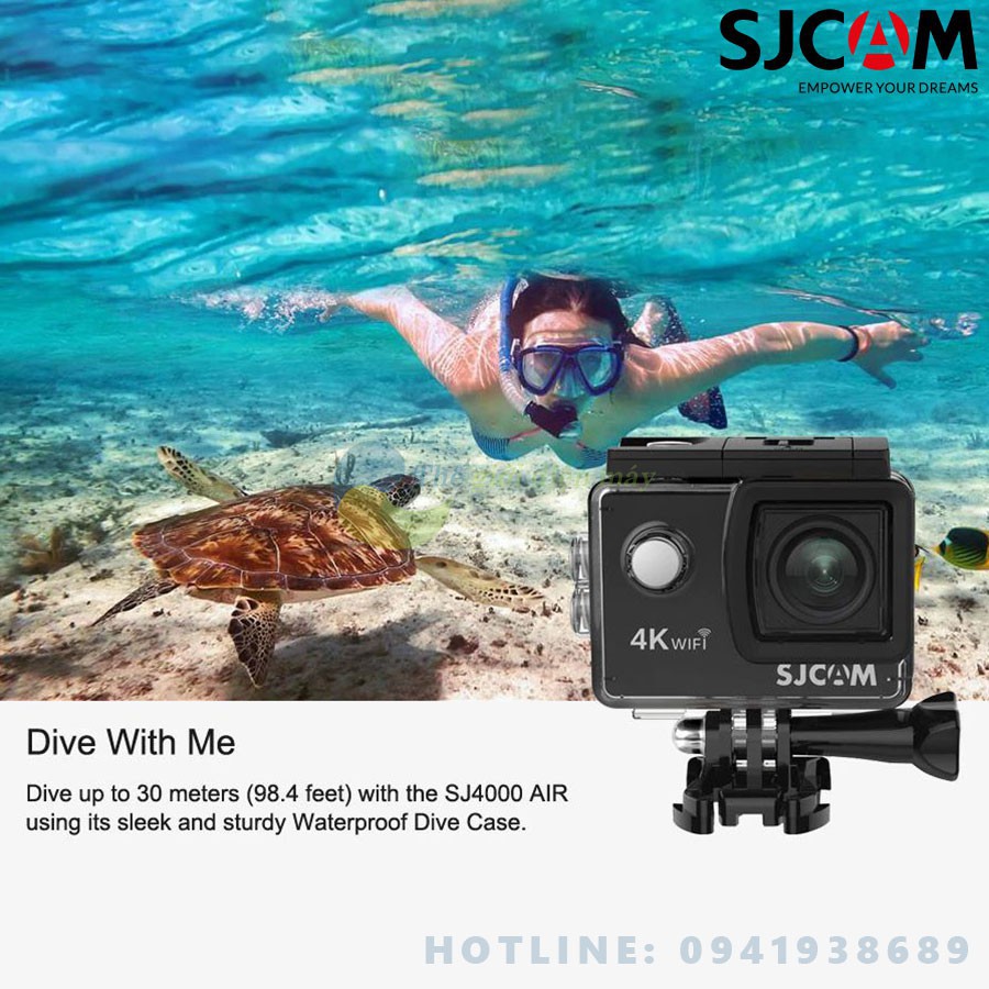 [SaleOff]  Camera hành trình SJCAM SJ4000 Air - Bảo hành 12 tháng .