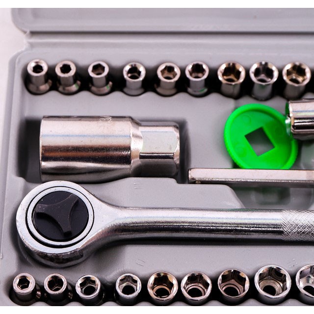 Bộ Dụng Cụ 40 Món Cho Xe Máy, Ô Tô - BX1080