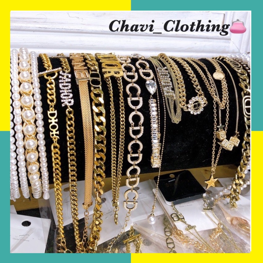 Vòng cổ dây chuyền nữ hot hít các mẫu sang chảnh Shop Chavi