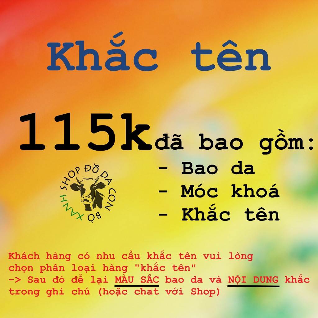 Bao da Chìa khóa Remote iky Chống trộm xe handmade da thật