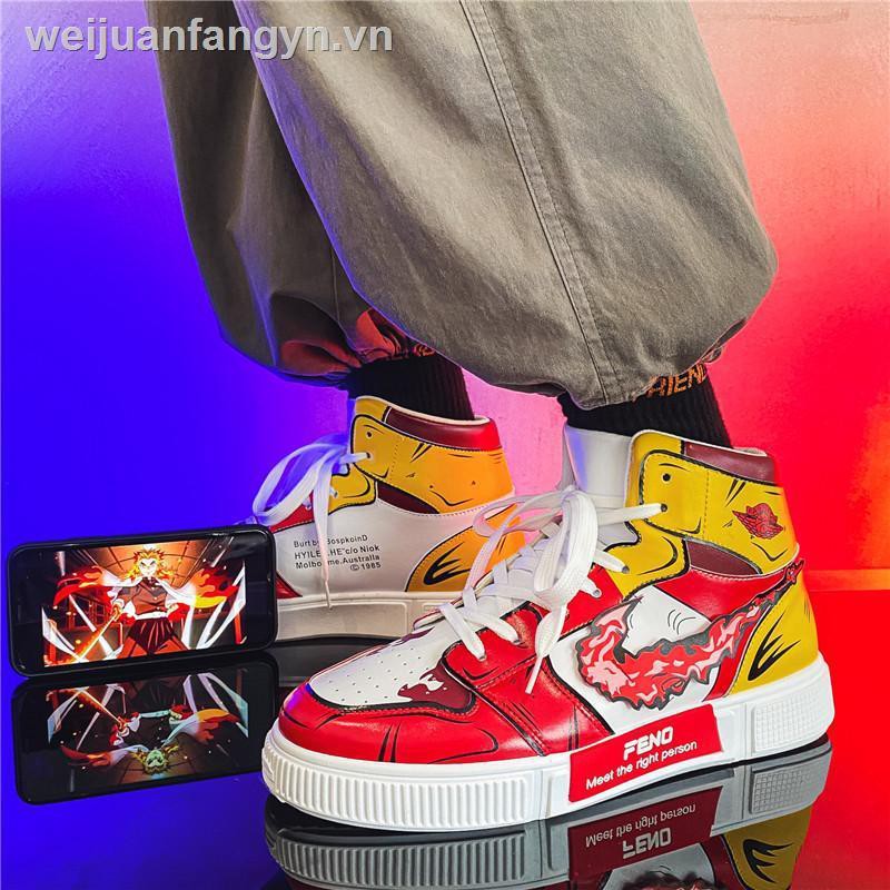 Giày Thể Thao Nam Cổ Cao Thời Trang Hàn Quốc Air Force No.1 Aj | BigBuy360 - bigbuy360.vn