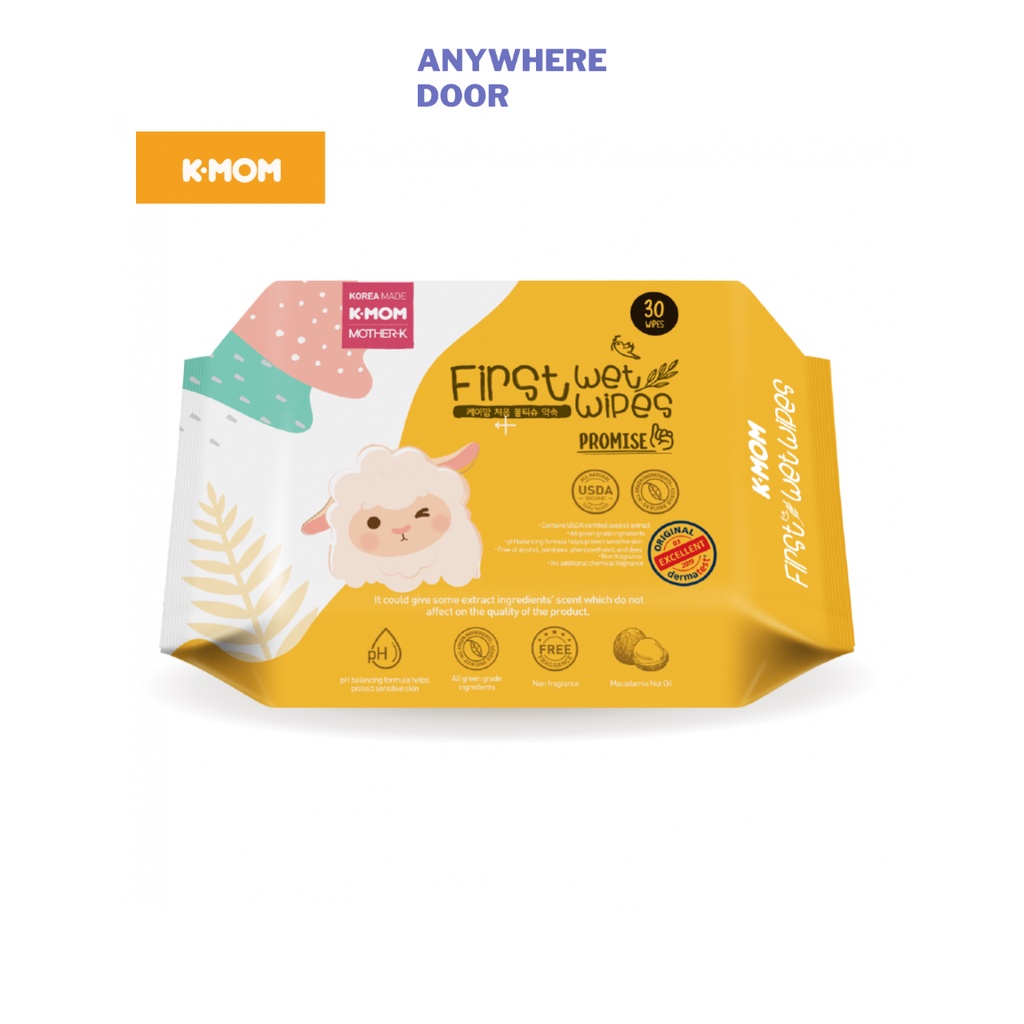 Khăn ướt cao cấp K-Mom Hàn Quốc