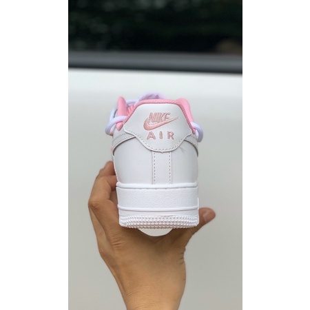 GIÀY AF1 TRẮNG HỒNG CUSTOM LV LAI AU