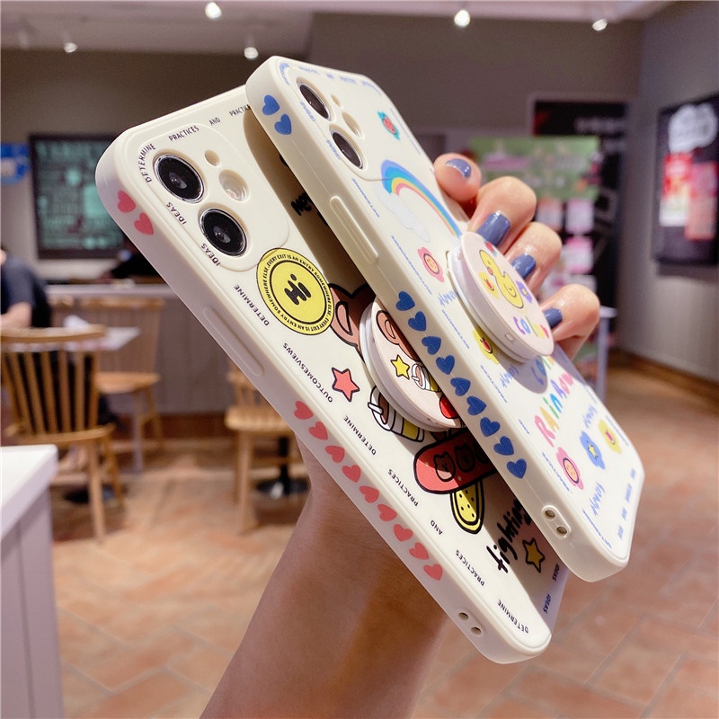 Case Realme C1 Realme C2 Realme 8 4g Realme 8 pro 4g Realme C11 2021 Realme c21 Realme C15 Realme C12 Realme c25 c25s Narzo 30A Skateboard bear silicon grips phone Case