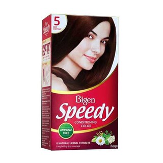🍀Thuốc Nhuộm Tóc Bigen Speedy Deep Chestnut 05