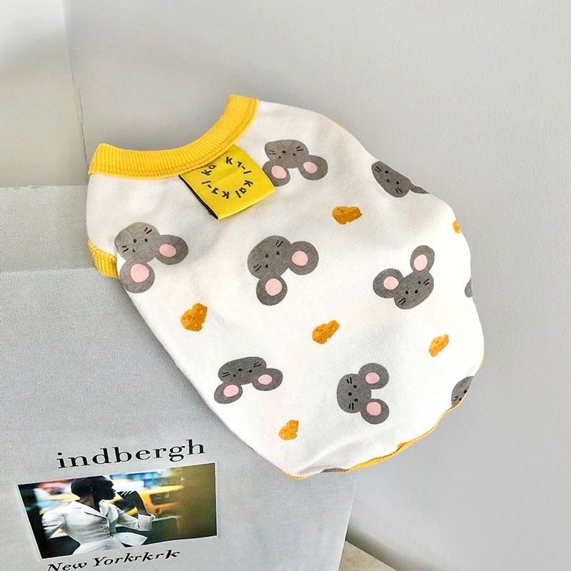 &lt;cutepethome&gt;Áo Thun Dễ Thương Cho Thú Cưng