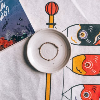 Vòng tay chỉ ngũ sắc mix Lá May Mắn