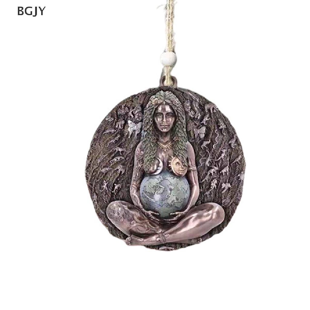 Bgjy Dây Chuyền Mặt Tượng Nữ Thần Thiên Thần Mẹ Trái Đất Gaia Mới