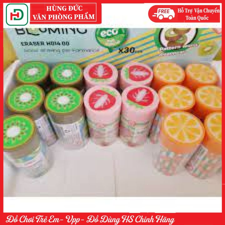 Tẩy hoa quả DELI tâỷ cực sạch tẩy bút chì 01400, sản phẩm đẹp mắt, không gây độc hại