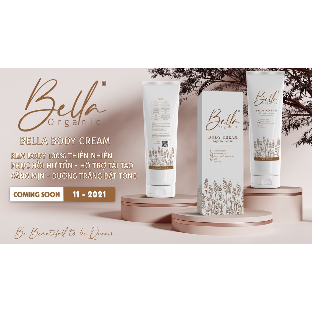 Lotion Body Bella Organic Trắng nhanh sau 7 ngày | BigBuy360 - bigbuy360.vn