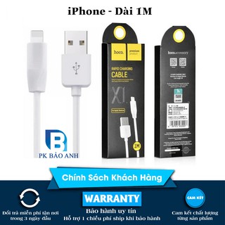 [Trợ Giá] Cáp sạc Iphone/ Ipad Hoco X1 - Dài 1m