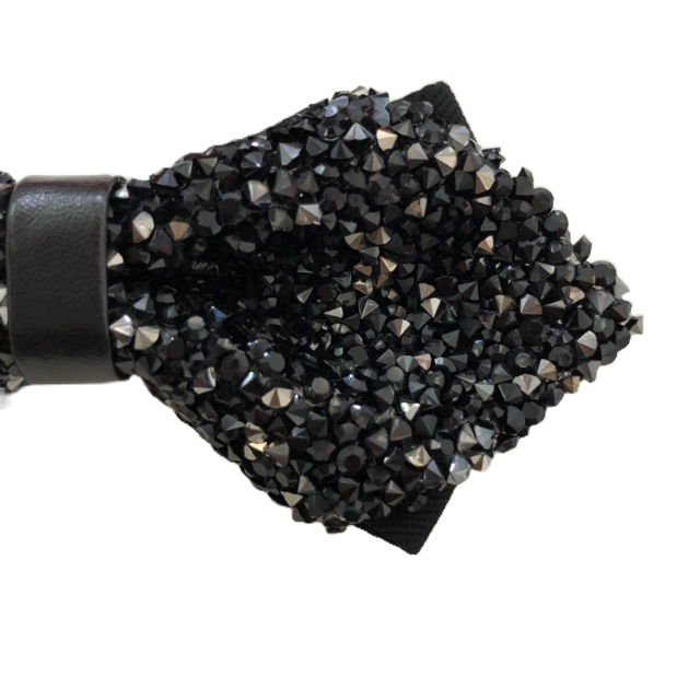 nơ nam đính đá cao cấp