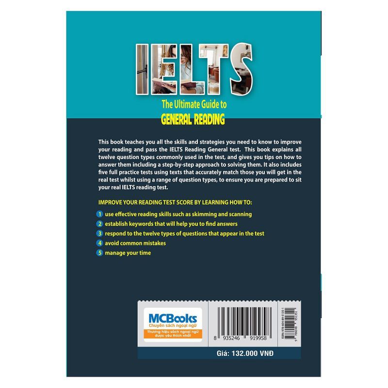 Sách - IELTS The Ultimate Guide To General Reading Mcbooks