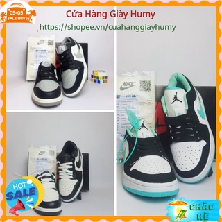 Giày sneaker jodan 1 low jd 1 cổ thấp , 3 màu full size nam nữ.humy
